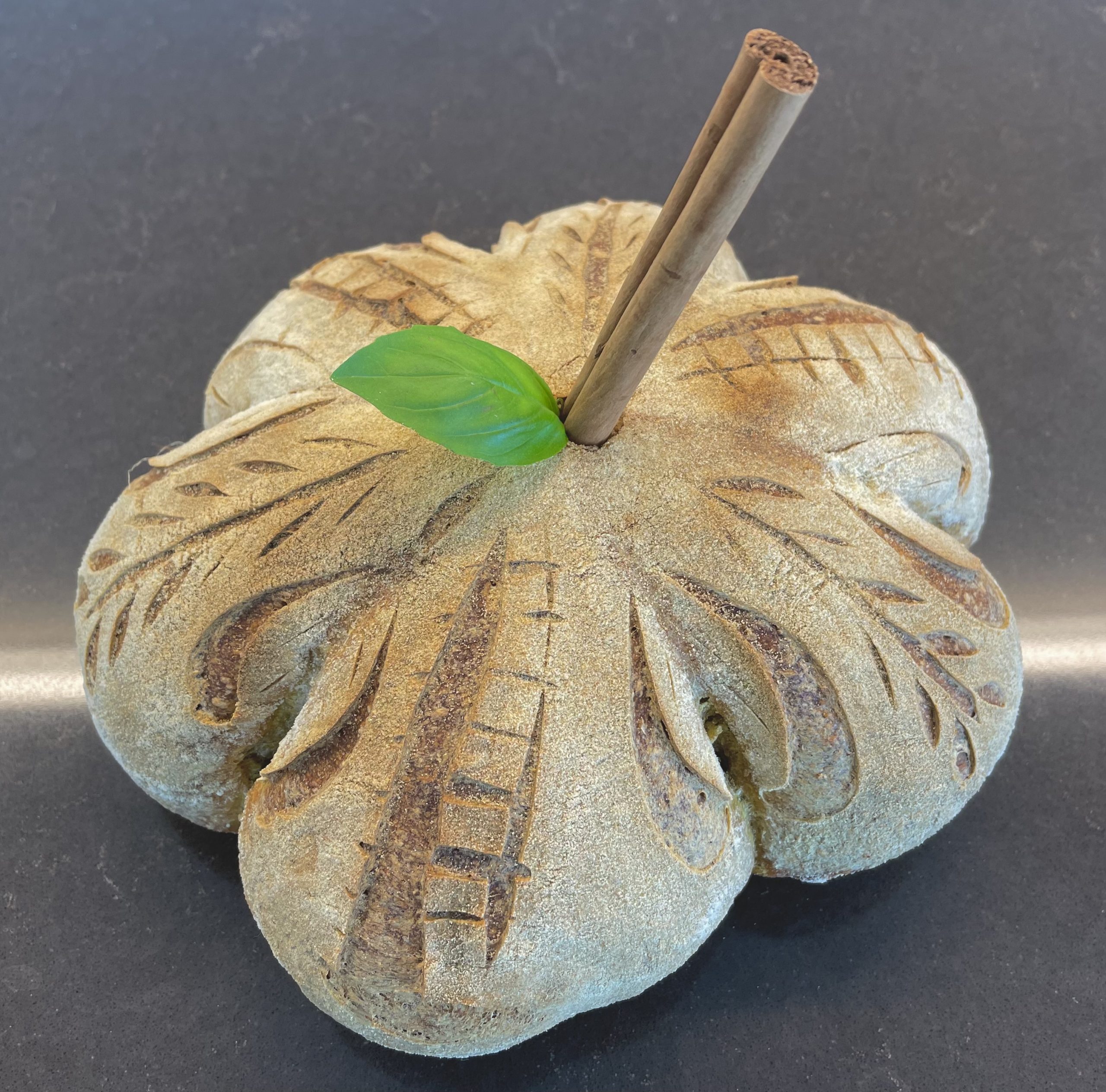 Kürbis Sauerteigbrot