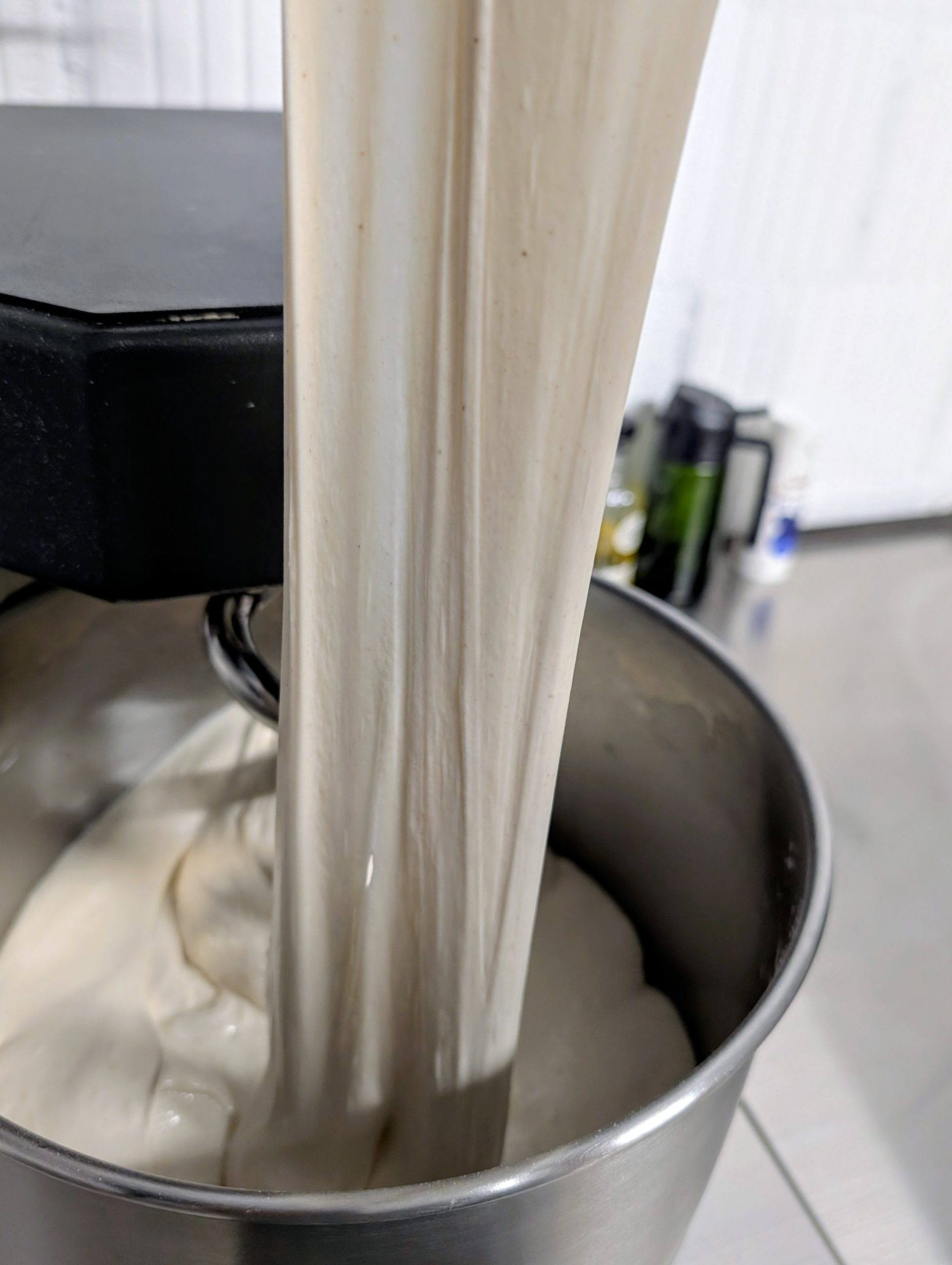 Elastischer Teig